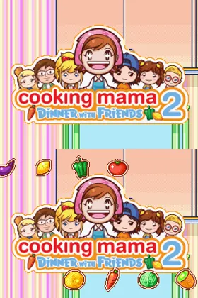 Cooking Mama 2 - Dinner with Friends (USA) screen shot title